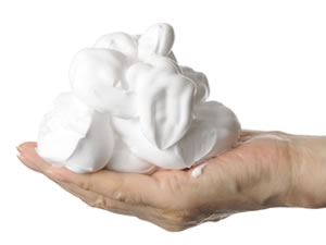 shaving-cream-to-spot-clean-carpet